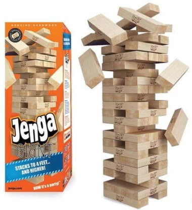 Wooden Stacking Blocks Game