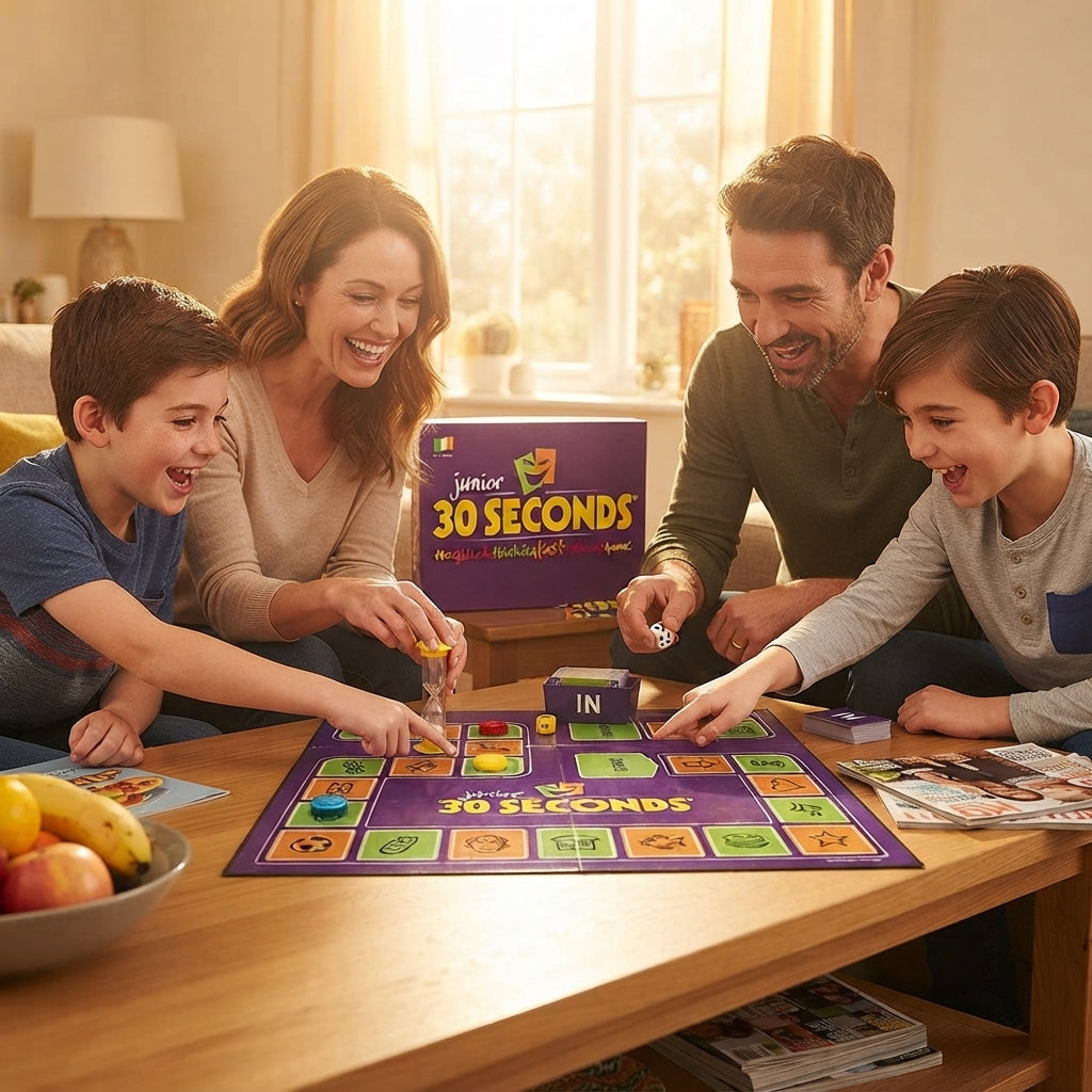 Junior 30 Seconds Board Game – Family Fun