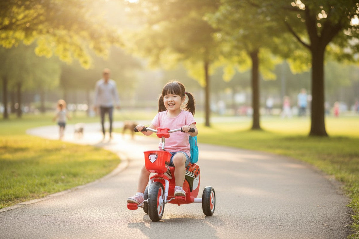Kids’ Fun Tricycle with Lights and Music
