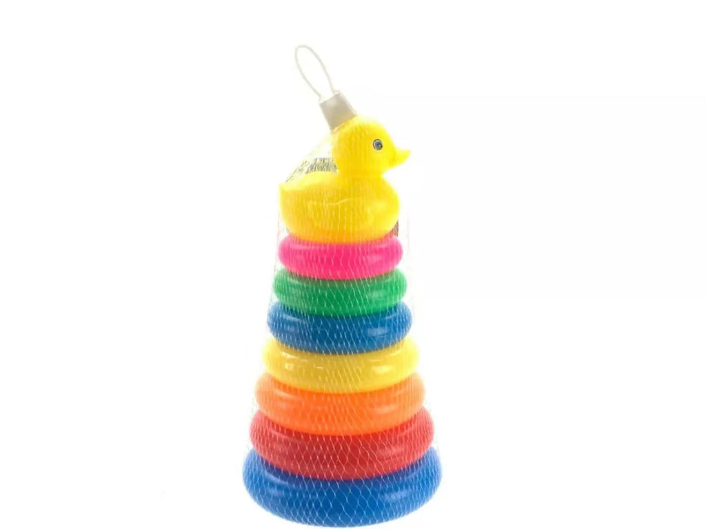 Rainbow Duck Stacking Tower Toy – Colourful Learning Fun