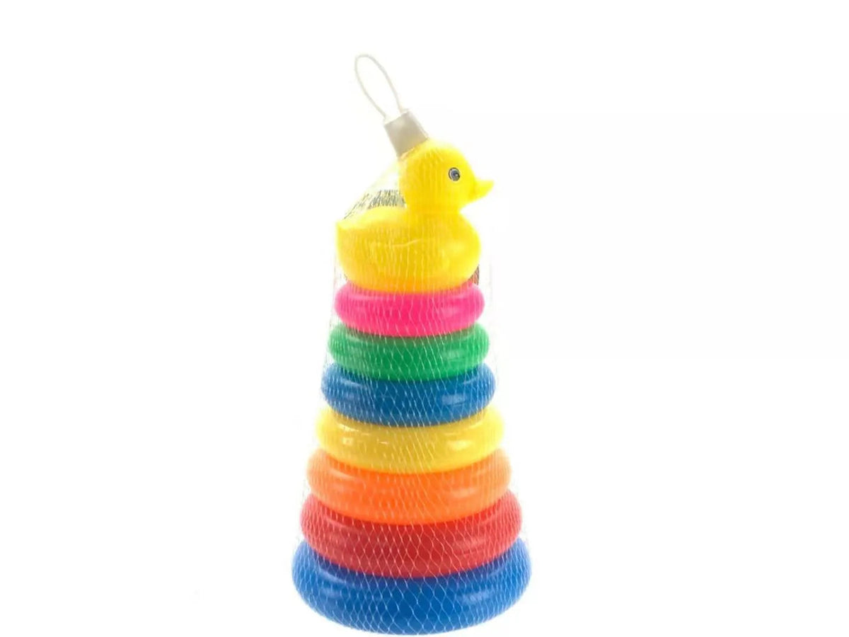 Rainbow Duck Stacking Tower Toy – Colourful Learning Fun