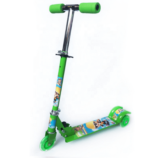 Kids Three-Wheel LED Toy Scooter