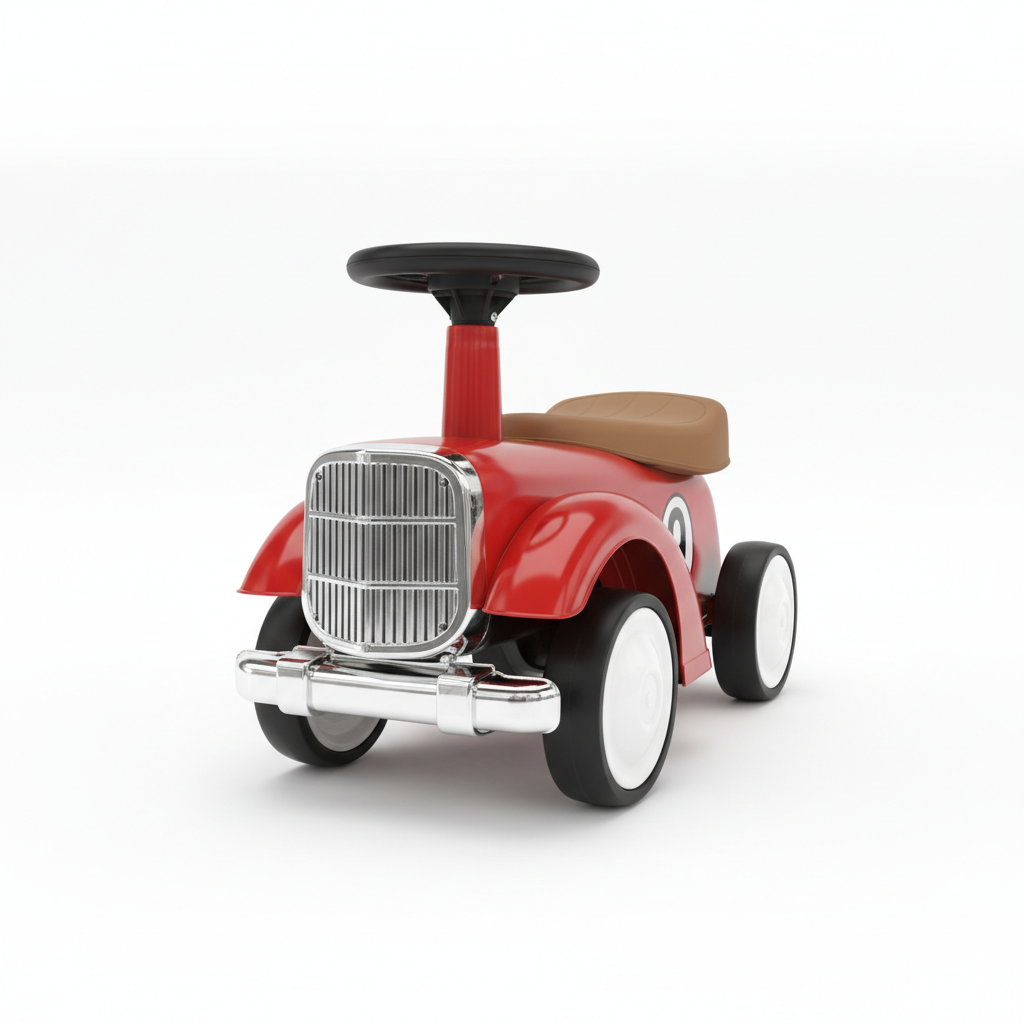 The Vintage Style Kids' Ride-On Racing