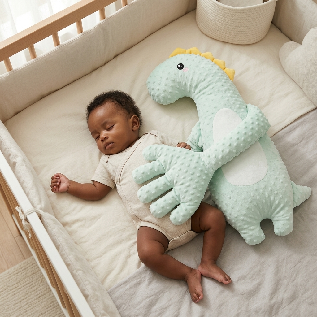 Soft Dinosaur Plush Toy with Long Arms
