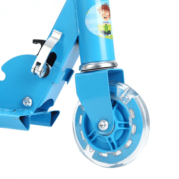 Kids Three-Wheel LED Toy Scooter