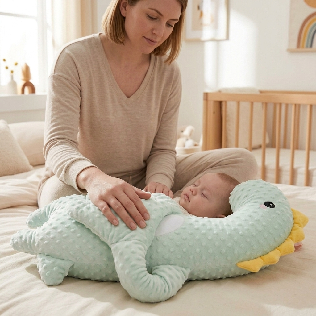 Soft Dinosaur Plush Toy with Long Arms