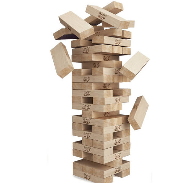 Wooden Stacking Blocks Game